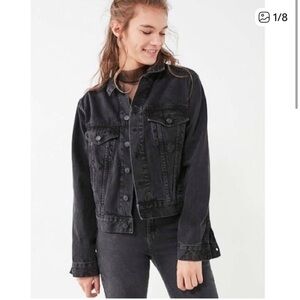 BDG Boyfriend Black Relaxed Fit Denim Jacket